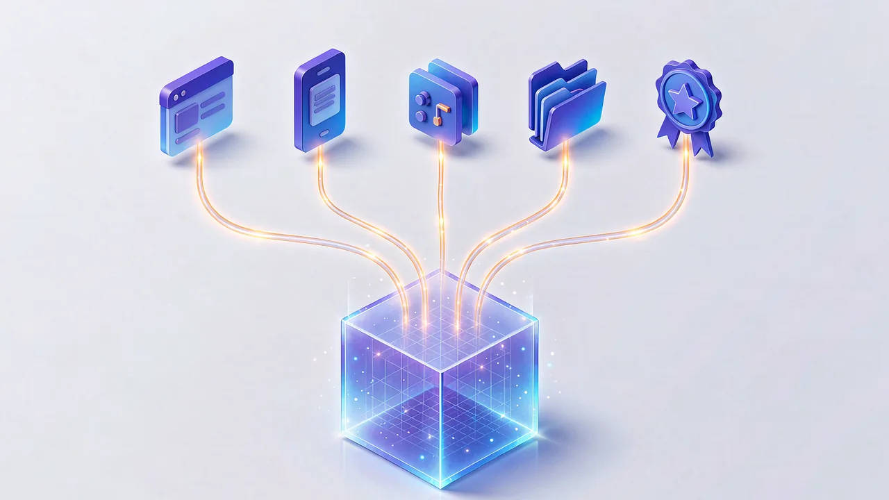 官网、App、小程序、CRM、会员等多源一方数据汇入客户数据中台的架构示意图